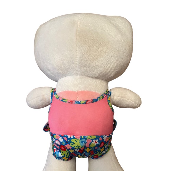 Build a Bear Hello Kitty Sanrio Summertime Plush with Swimsuit and Bow - Picture 7 of 13